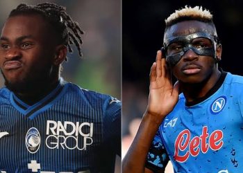 Finidi George praises Atalanta hat trick star, congratulates Boniface and Tella