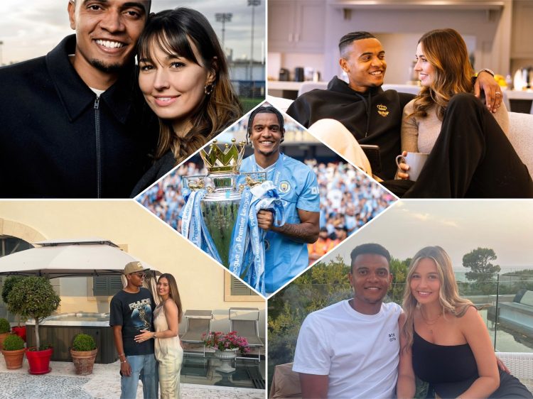 Photos: Manchester City star Manuel Akanji expecting third child with Swiss wife Melanie