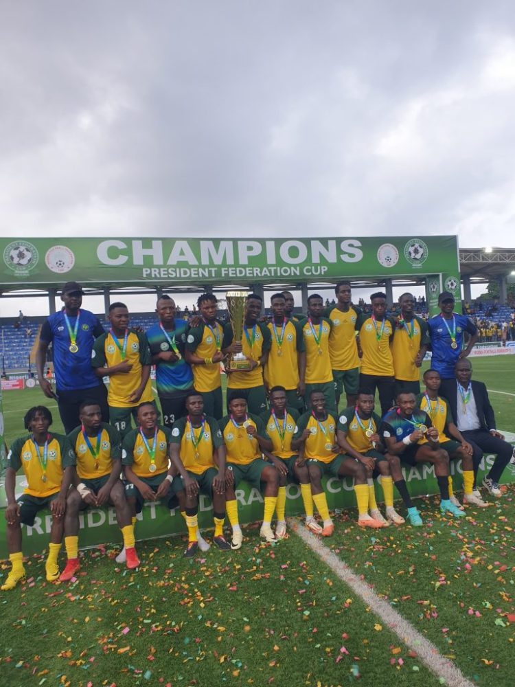 Champions: El-Kanemi Warriors end 32-year wait as Rivers Angels win ninth Federation Cup