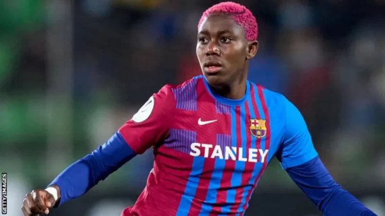 “Here we go” – Asisat Oshoala wants Barcelona to sign fleet-footed Spanish winger