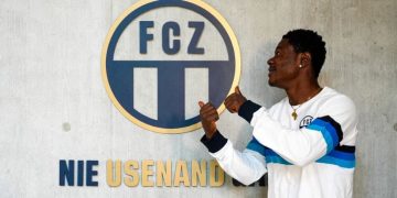 Former Flying Eagles player joins FC Zurich in Switzerland