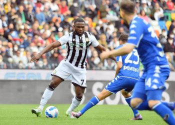 Isaac Success: Super Eagles forward to return for Udinese’s clash against Inter Milan despite injury scare