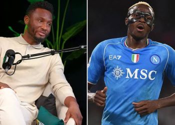 Watch: Mikel Obi reveals plans with Didier Drogba to lure Victor Osimhen to Chelsea