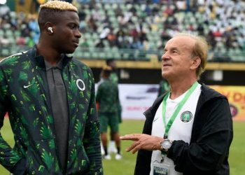 “Both very dangerous” – Benin’s Gernot Rohr reveals two Nigeria stars he was pleased Finidi George substituted