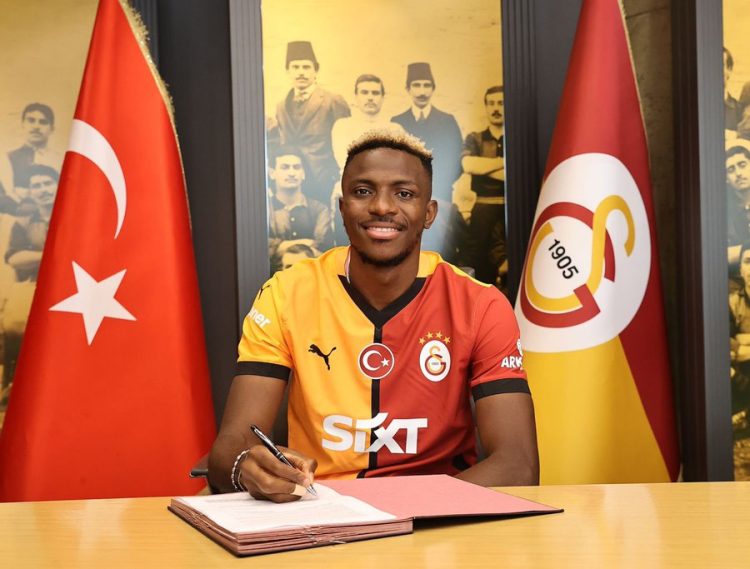 Watch: Galatasaray unveil Victor Osimhen in glamorous video