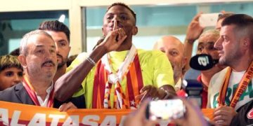 WATCH: Award-winning Super Eagles star lands in Saudi Arabia after inspiring Nigeria to positive Benin, Rwanda outings