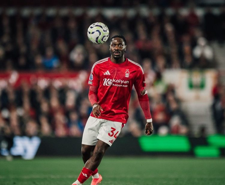 “A beautiful goal” – Nottingham Forest boss lauds Super Eagles star’s strike in win over West Ham