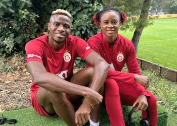 “Ogo agbaye” – Super Falcons star thrilled to link up with Galatasaray’s Victor Osimhen in Turkey