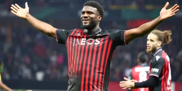 Watch: Another Nigerian hits an overhead kick a few days after Terem Moffi did for OGC Nice