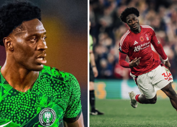 Premier League: Newcastle spoil Aina and Awoniyi’s Nottingham Party; Ndidi’s Leicester City succumb to big loss at Manchester United