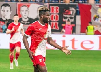 WATCH: Nigeria’s Dele Yusuf nets four goals as Vojvodina secure historic win over Novi Pazar in Serbia