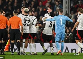 “Oluwa Harry” – Calvin Bassey gives Welsh midfielder Nigerian name following late Brace in Brentford win