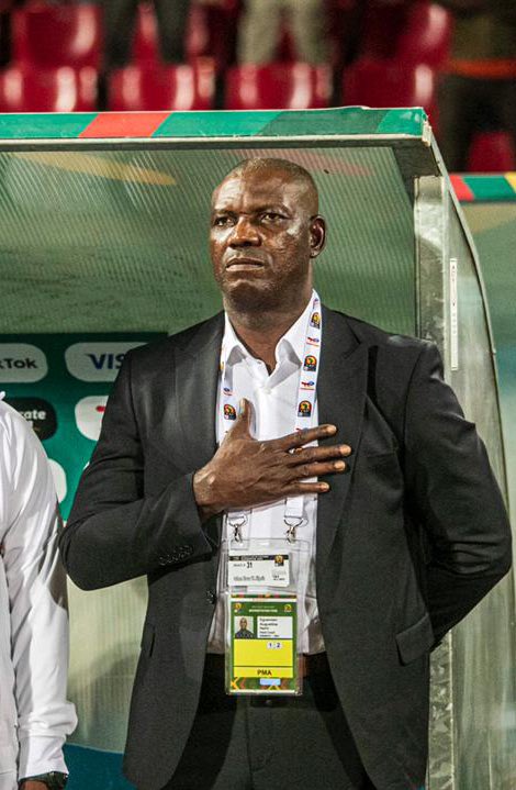 Interim head coach of Nigeria's Super Eagles Augustine Eguavoen