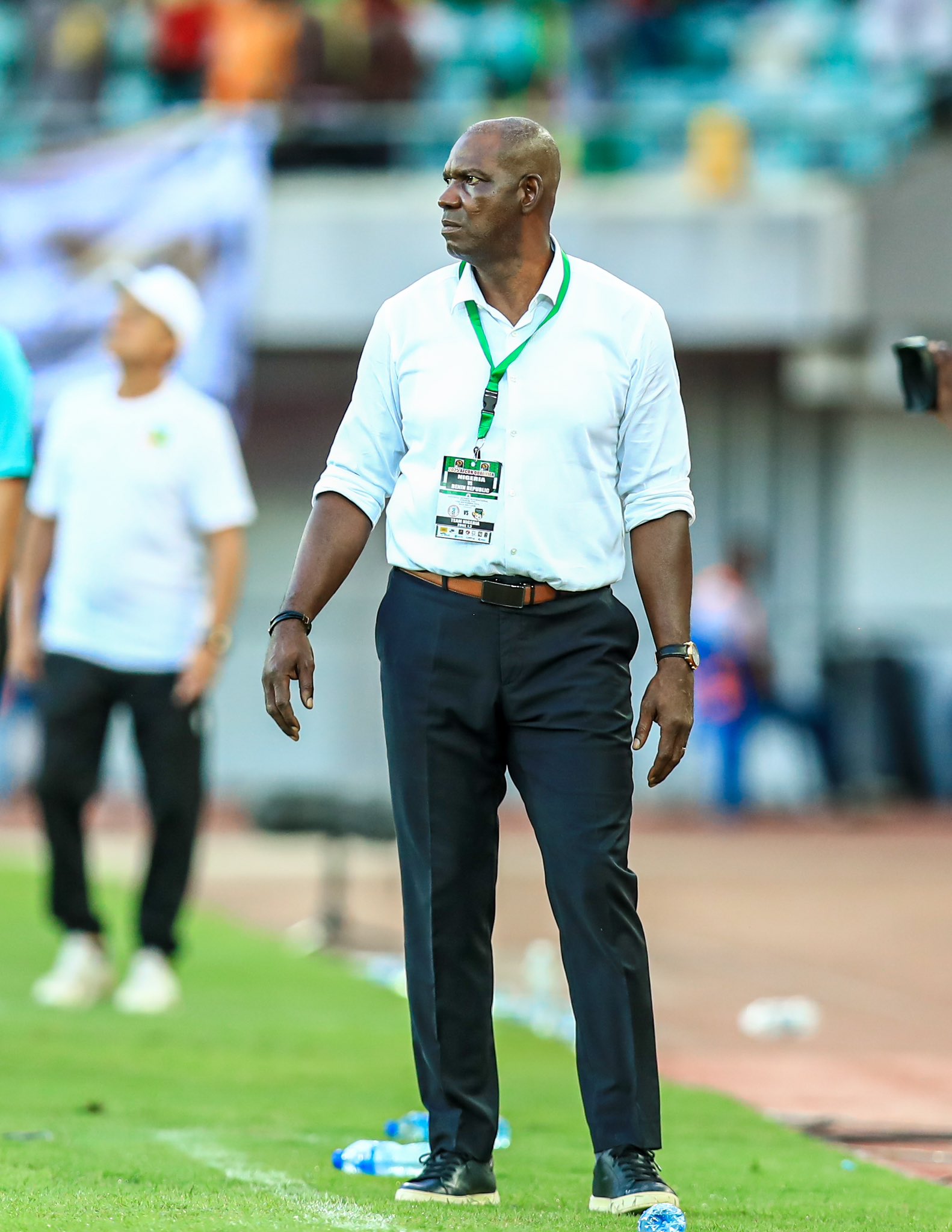 Interim head coach of Nigeria's Super Eagles Augustine Eguavoen