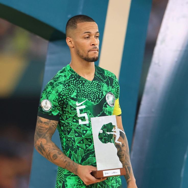 William Troost-Ekong, AFCON MVP. Photo Credit X