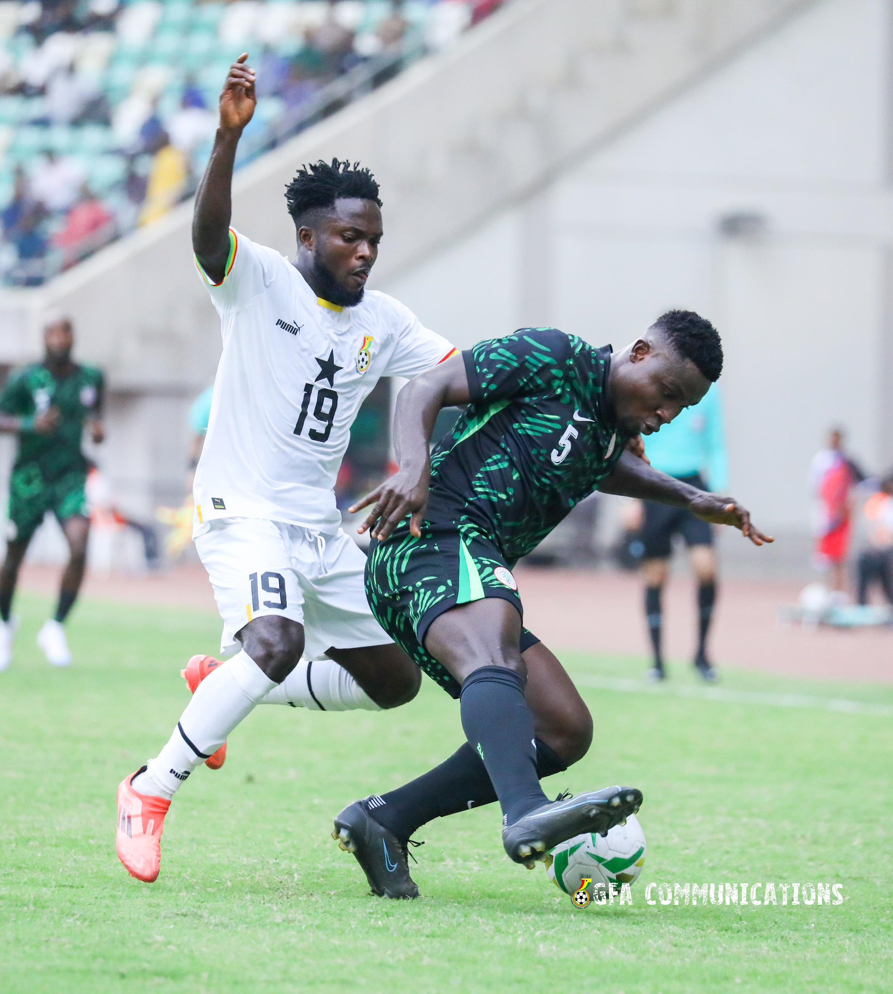 Nigeria vs Ghana. Photo Credit - Ghana FA