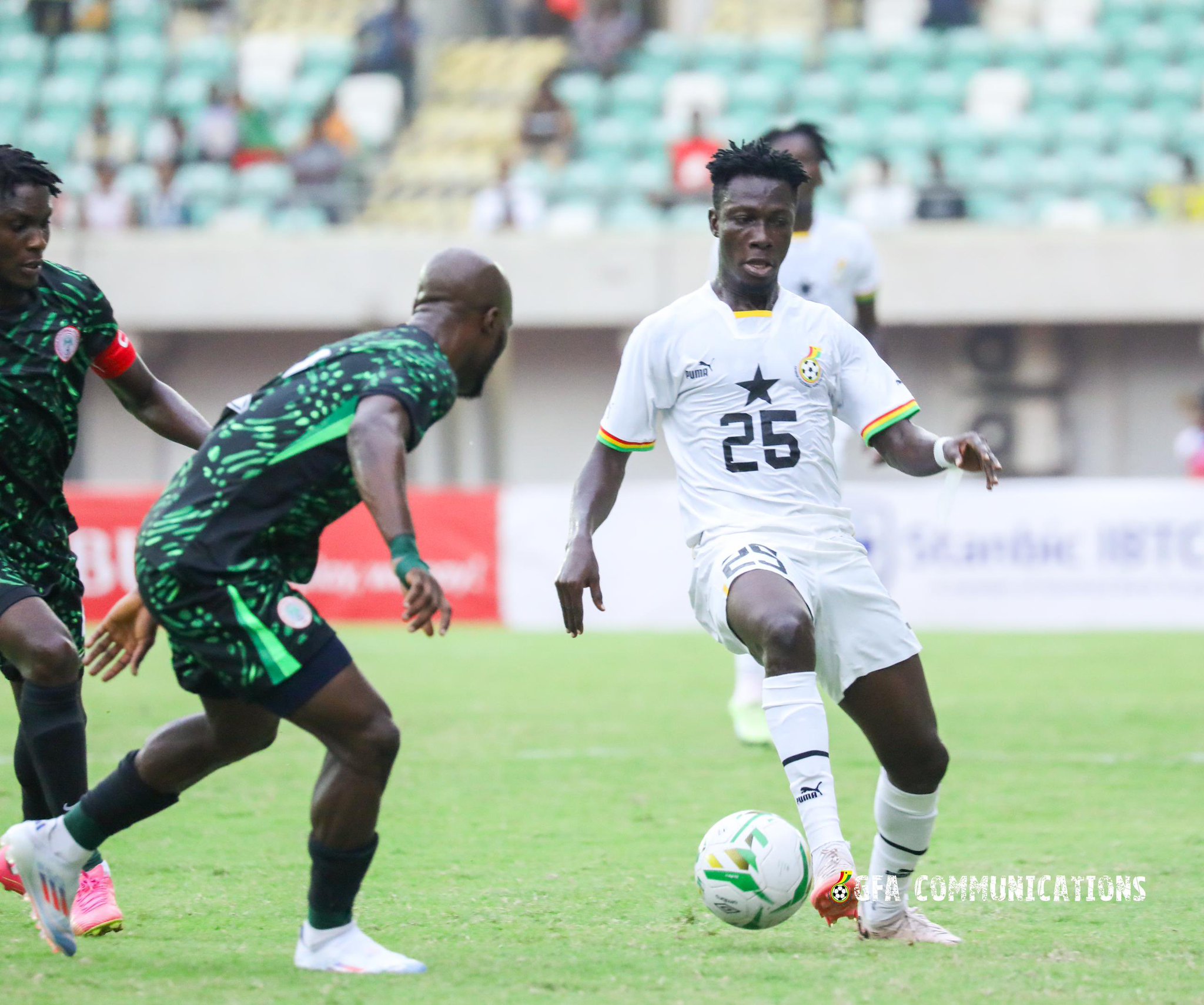 Nigeria vs Ghana. Photo Credit - Ghana FA