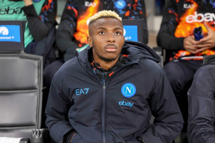 Napoli-owned star Victor Osimhen spreads Christmas joy in Olusosun after Kayserispor demolition job (PHOTOS)