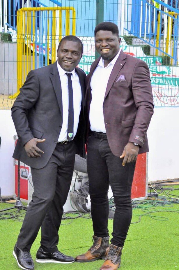 CHAN coaches: Ilechukwu and Ogunmodede. Photo Credit  X