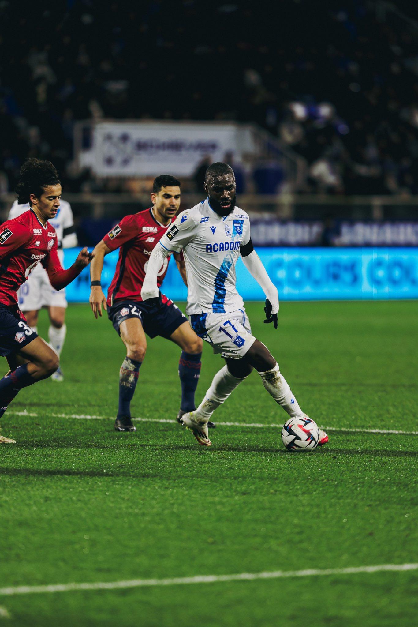 Mali and AJ Auxerre forward Lassine Sinayoko. Photo Credit X 