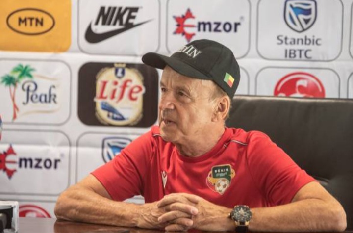 Former Super Eagles coach Gernot Rohr 