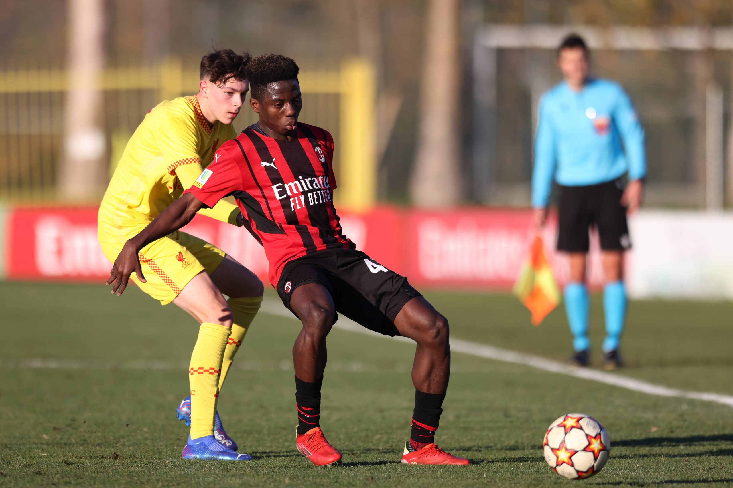 AC Milan and Nigerian youngster Victor Eletu