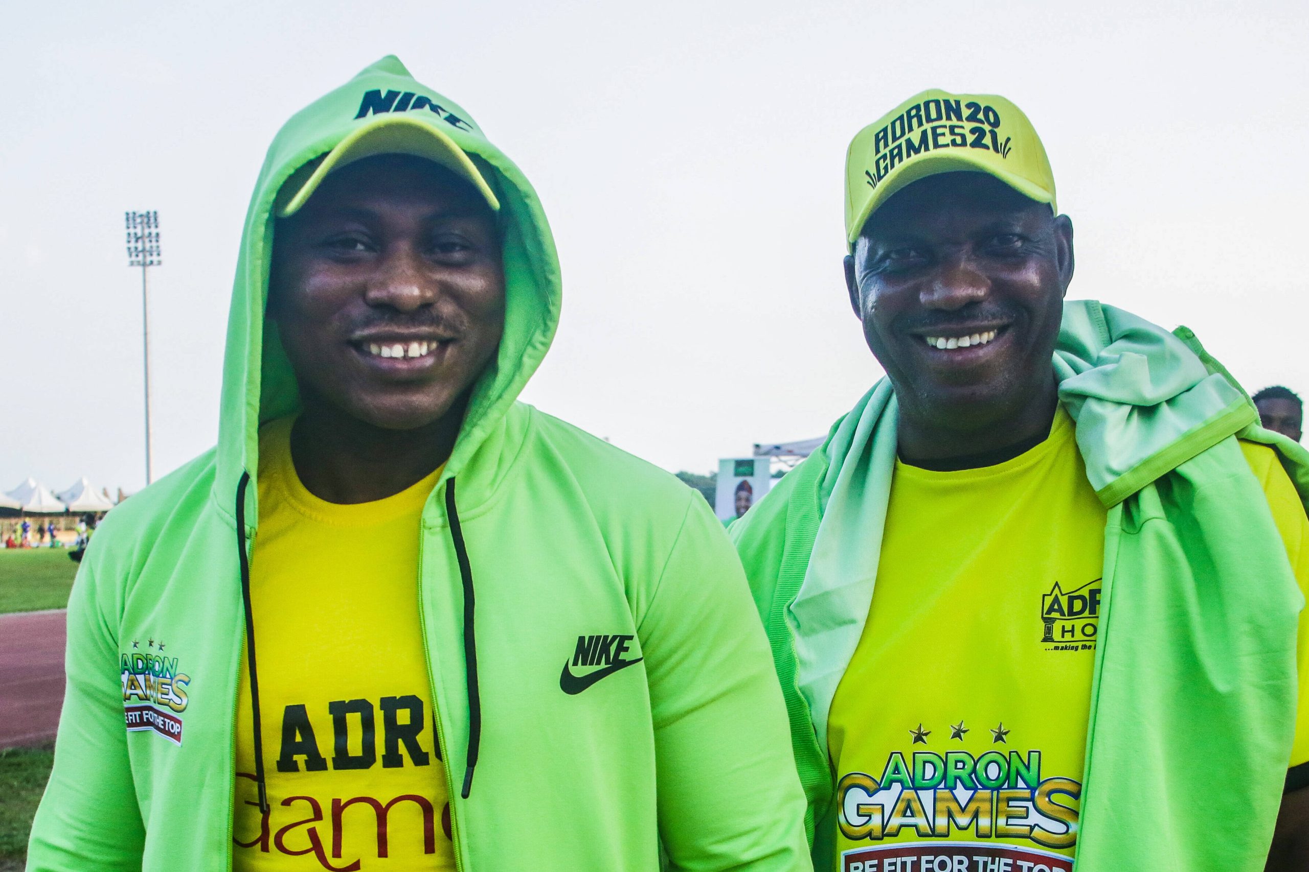 Augustine Eguavoen and Daniel Amokachi 