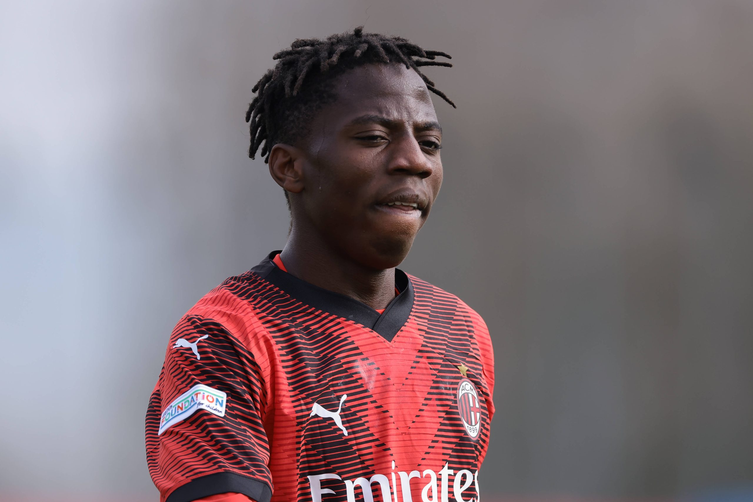 AC Milan and Nigerian youngster Victor Eletu