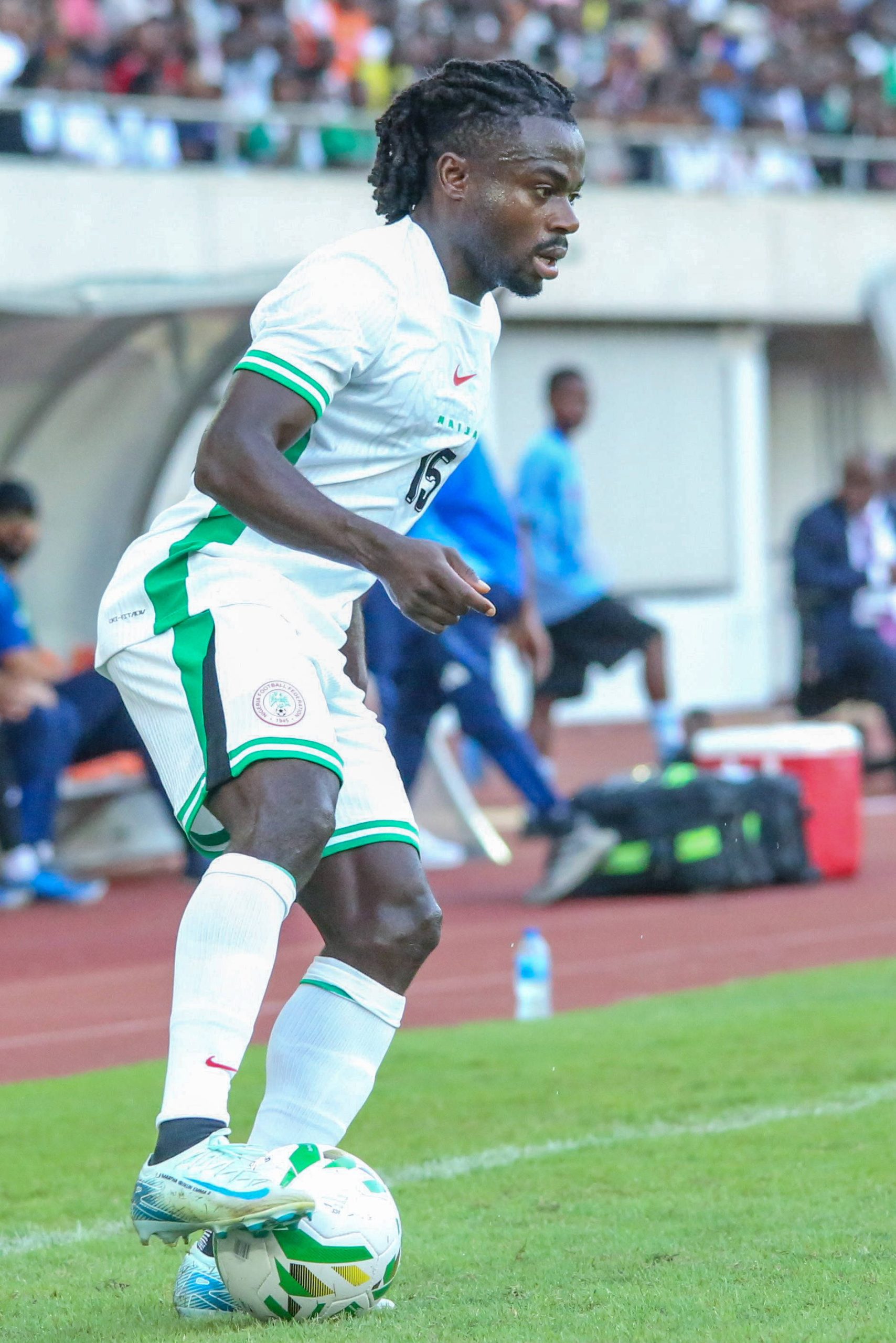 Nigeria Super Eagles winger Moses Simon