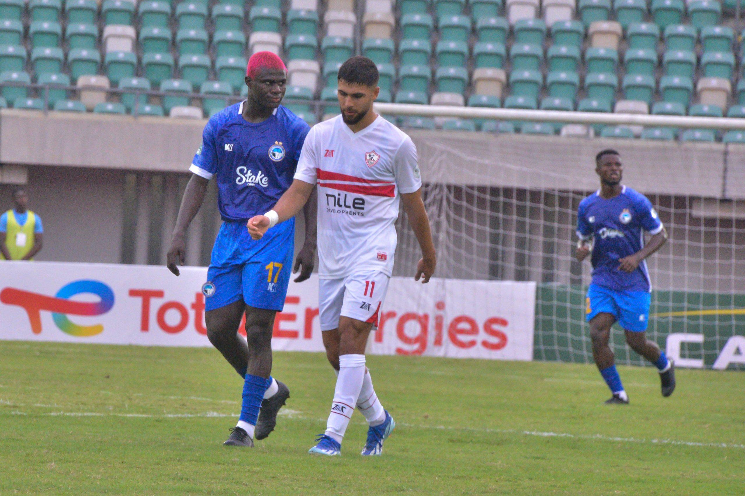 Molde star Daniel Daga at his previous club Enyimba