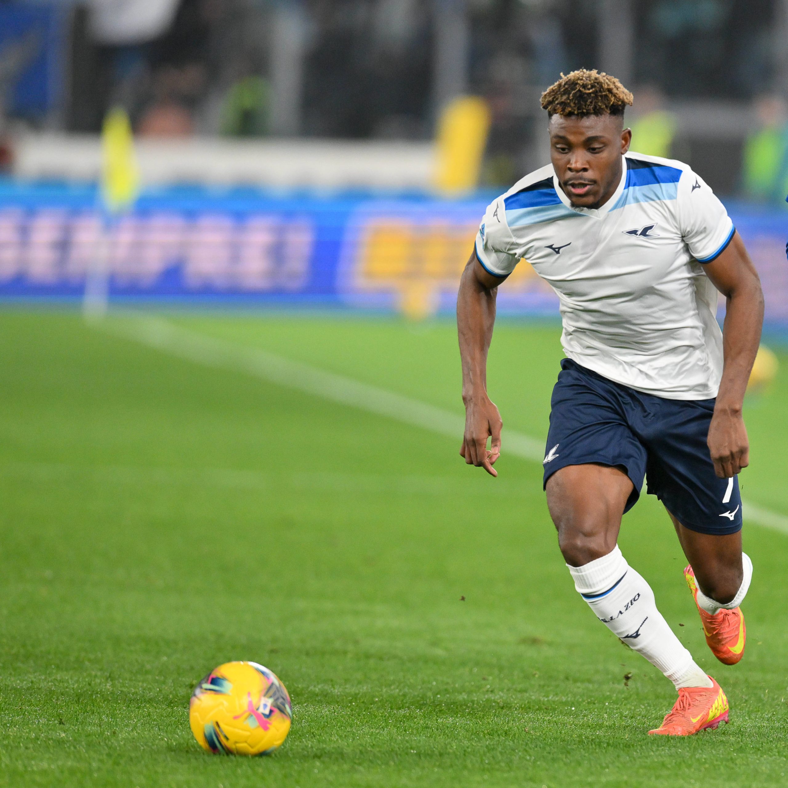 Lazio star Fisayo Dele-Bashiru 