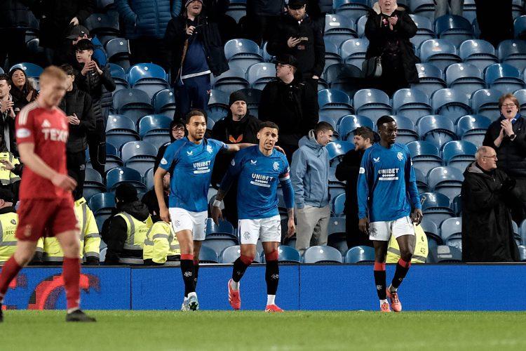 “That hurts”- Cyriel Dessers talks up Rangers team after disappointing loss at Manchester United