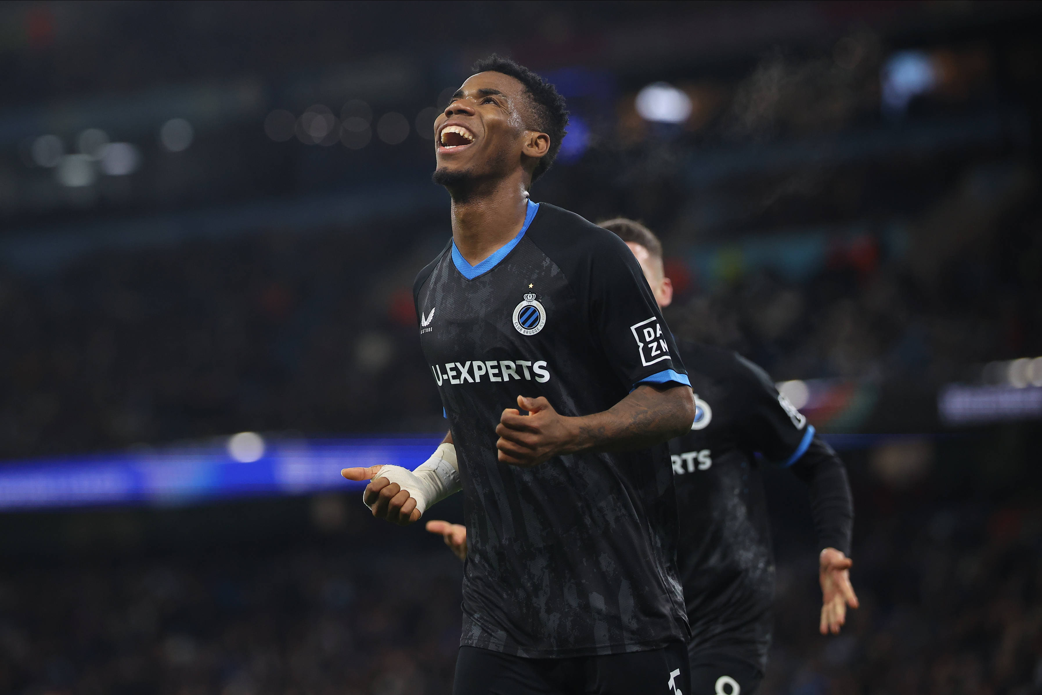 “I’m proud”- Raphael Onyedika elated with goal at Manchester City, despite Club Brugge’s loss