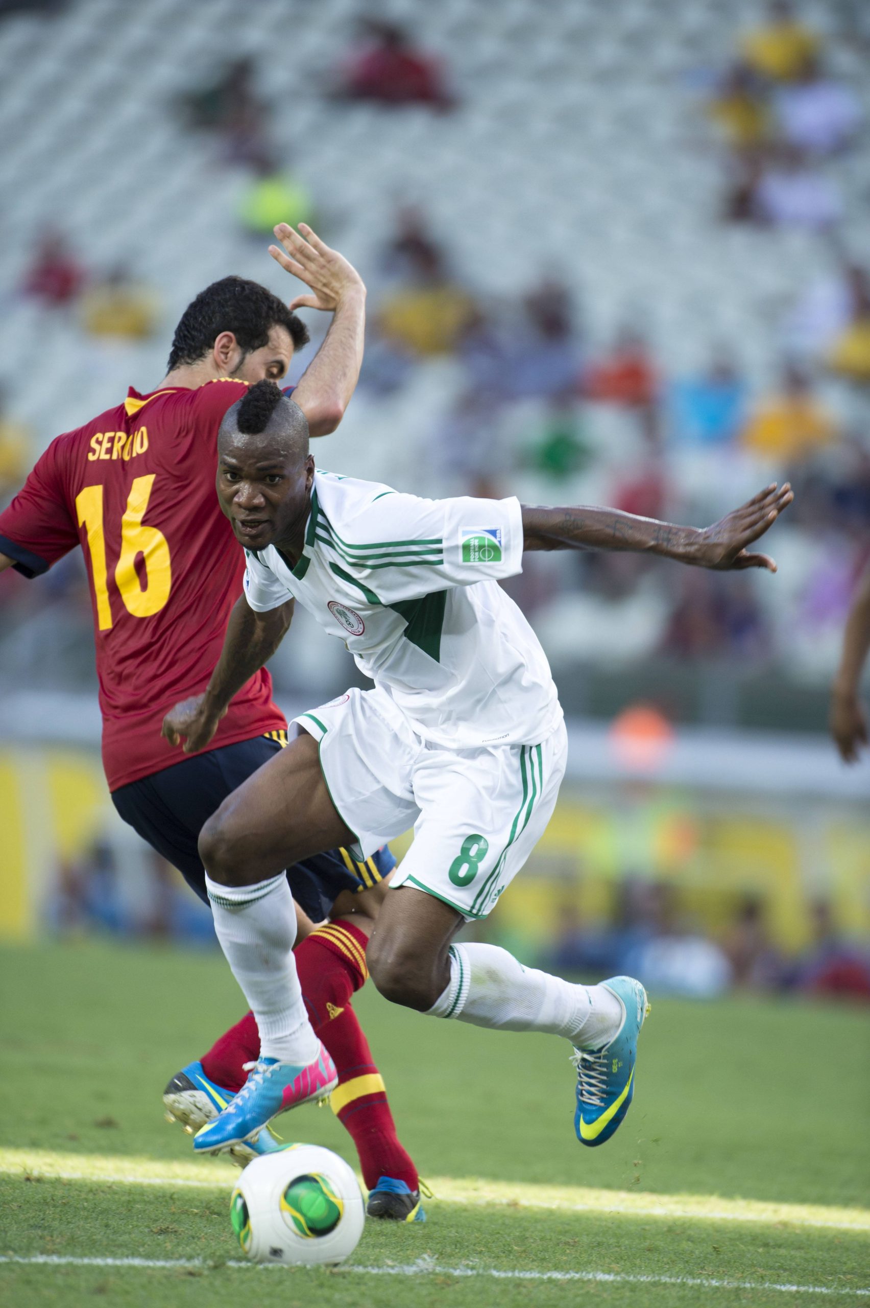 Super Eagles star Brown Ideye