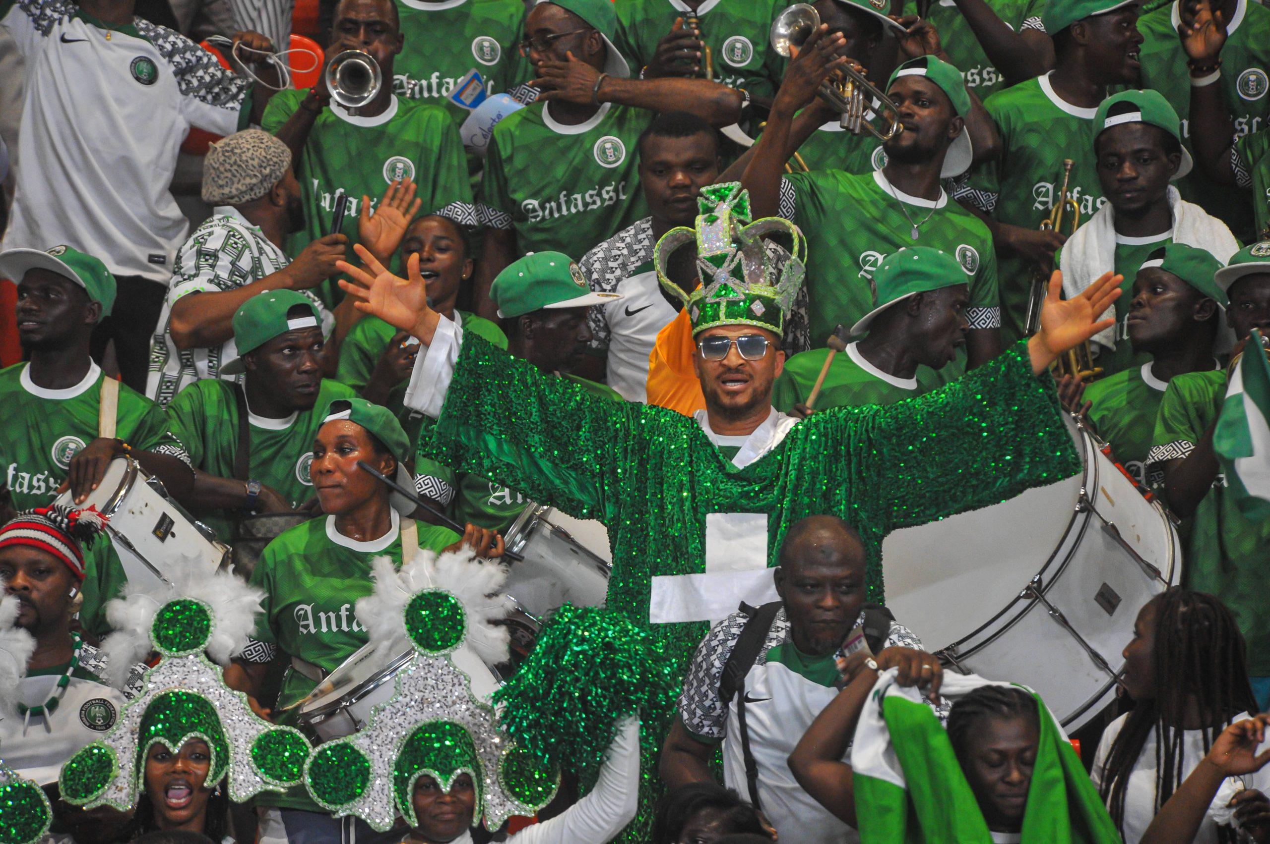 Nigeria fans and supporters