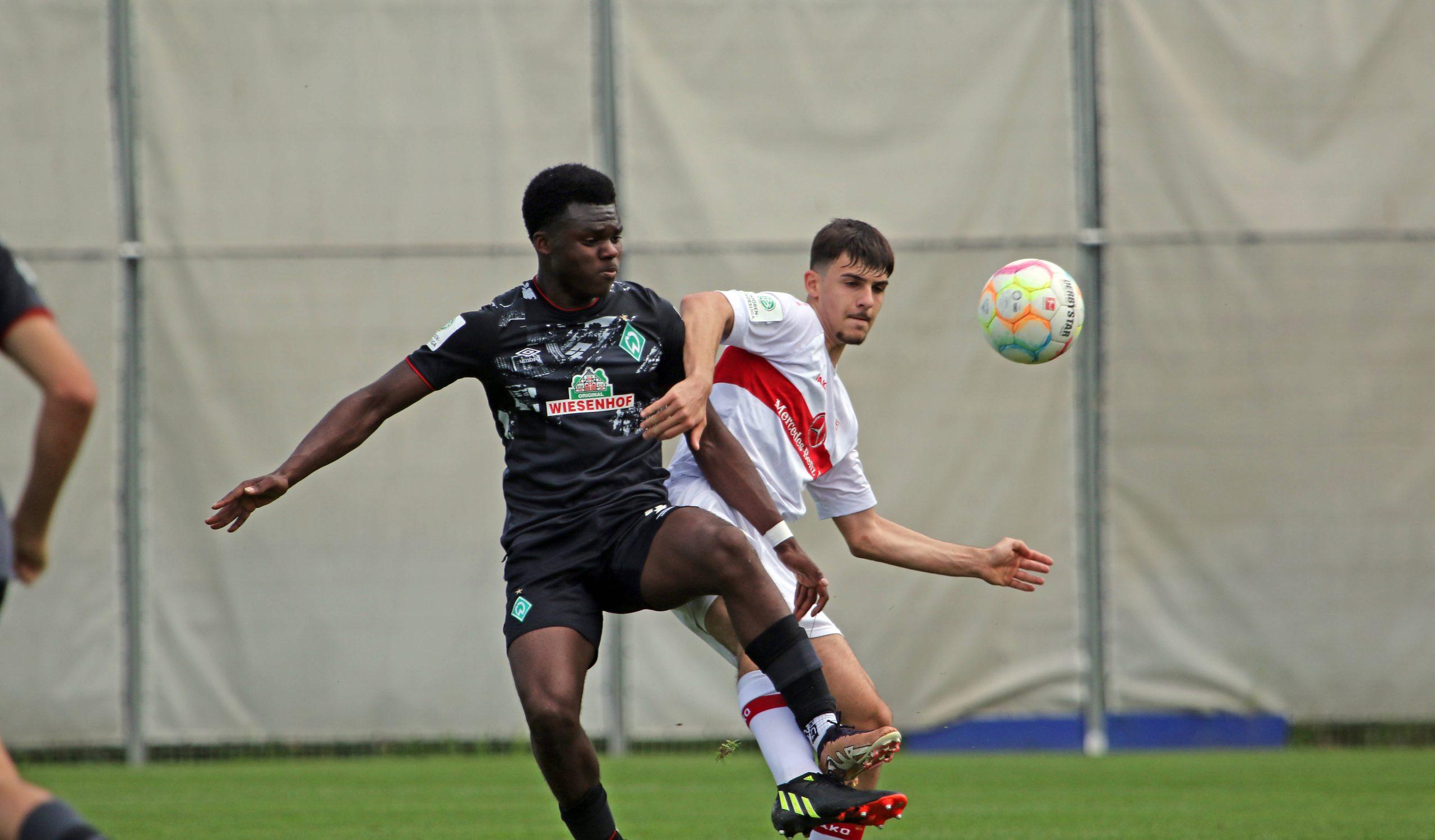 Nigeria and SV Werder Bremen youngster Princewill M'Bock. Photo by IMAGO 