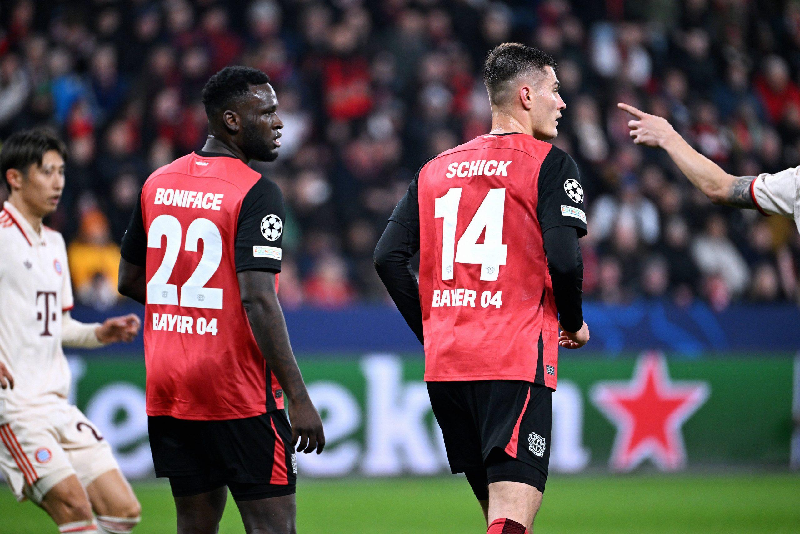 Victor Boniface and Patrik Schick