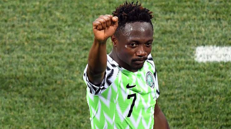 Super Eagles captain Ahmed Musa