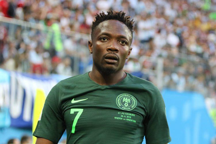 Nigeria Super Eagles captain Ahmed Musa.