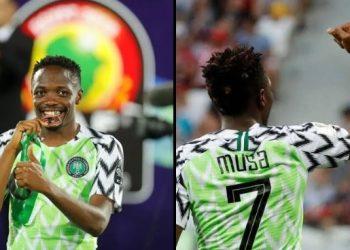 Confirmed: Ahmed Musa to lead Super Eagles against Ghana, Jamaica at the Unity Cup
