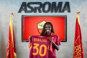 What Rinsola Babajide said after signing for AS Roma