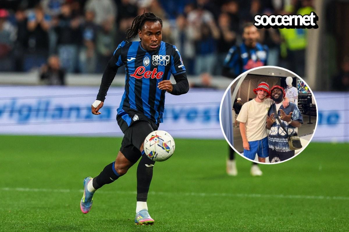 Ademola Lookman in action for Atalanta