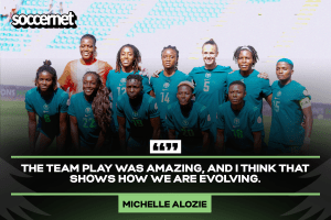 “Very tasking” – Michelle Alozie reveals how Super Falcons thumped Zambia