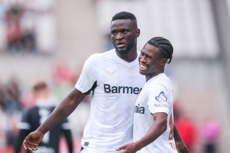 Nigeria and Bayer Leverkusen stars Victor Boniface and Nathan Tella 