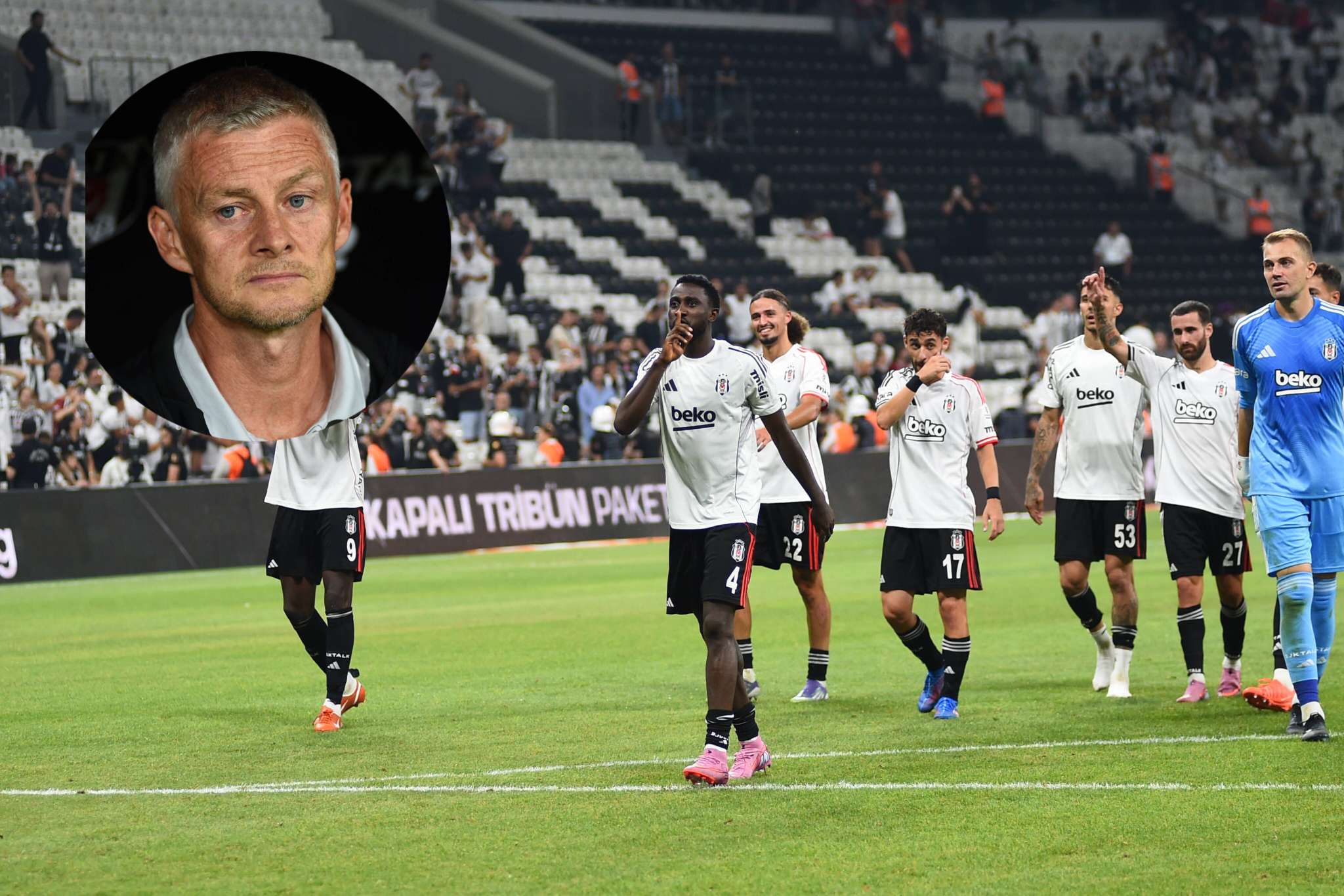 Solksjaer: Wilfred Ndidi sends message to former Manchester United star after Besiktas sack