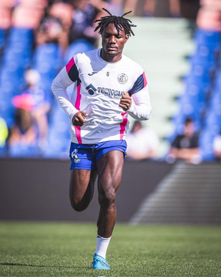 Nigeria and Getafe star Christantus Uche 