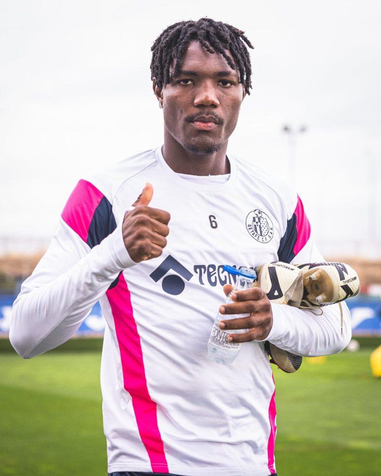 Nigeria and Getafe star Christantus Uche 