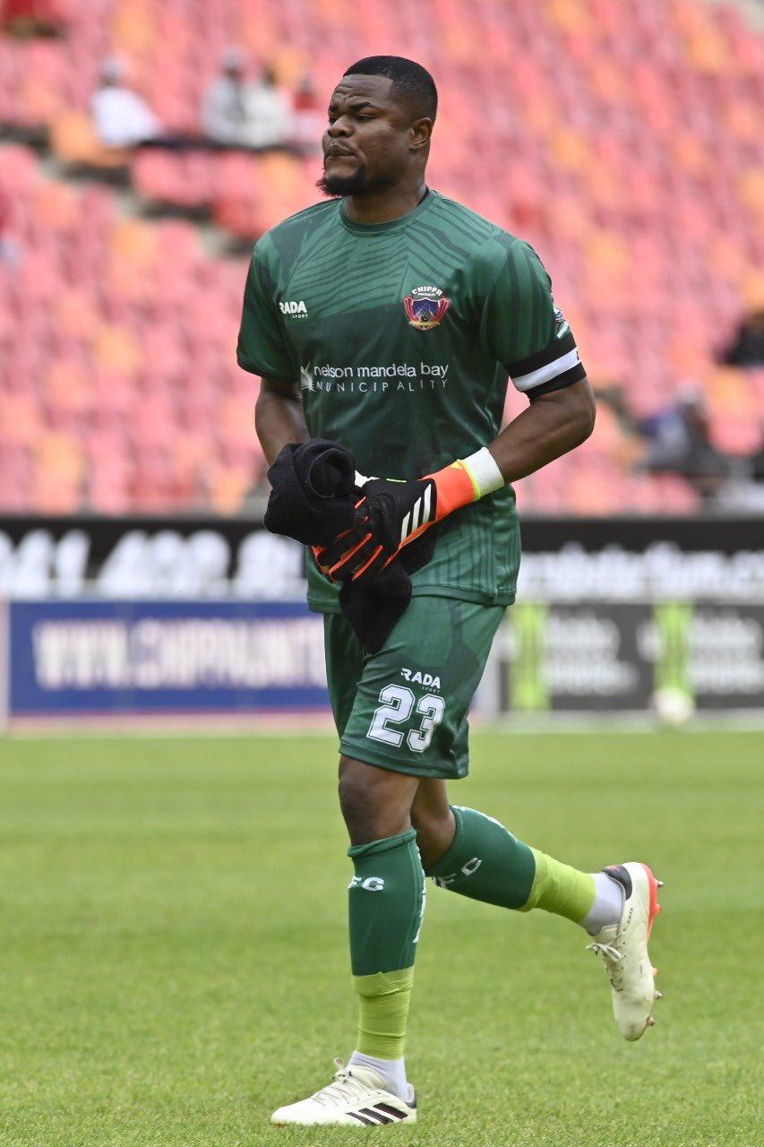 Nigeria and Chippa United goalie Stanley Nwabali