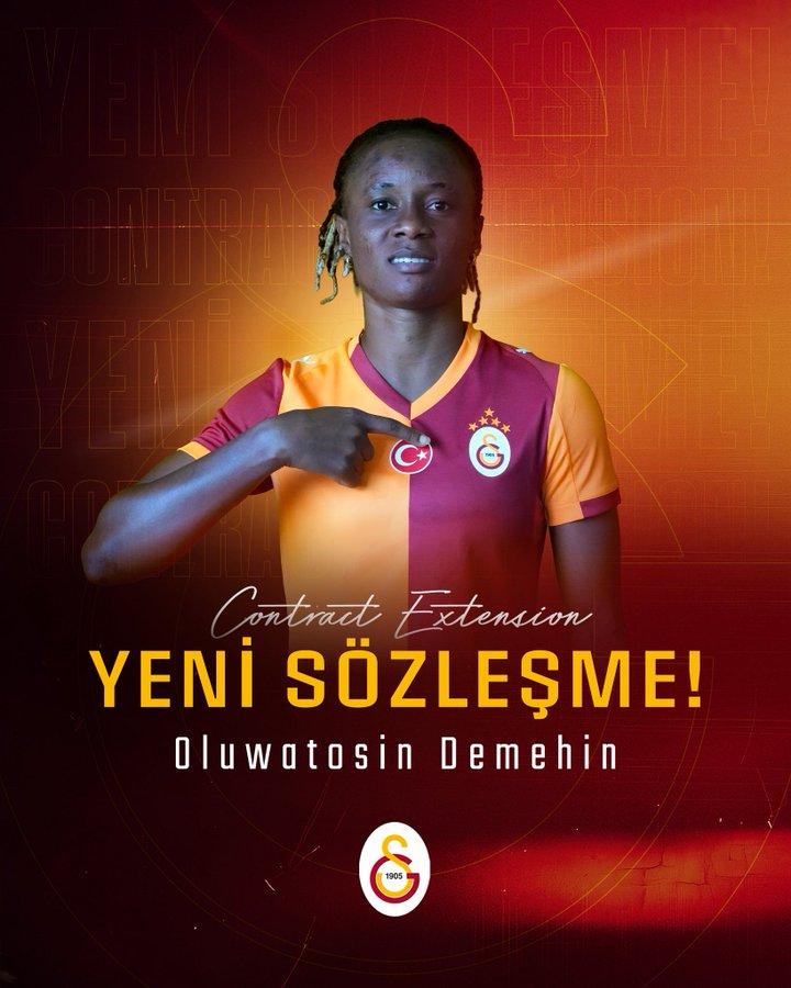 Galatasaray defender Oluwatosin Demehin 