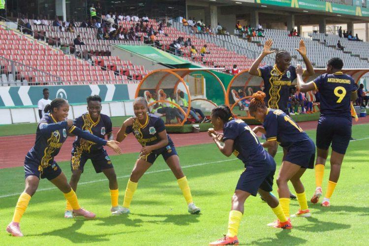 Nigerian champions Bayelsa Queens beat USFA 2-1 to reach WAFU B Women’s Champions League final